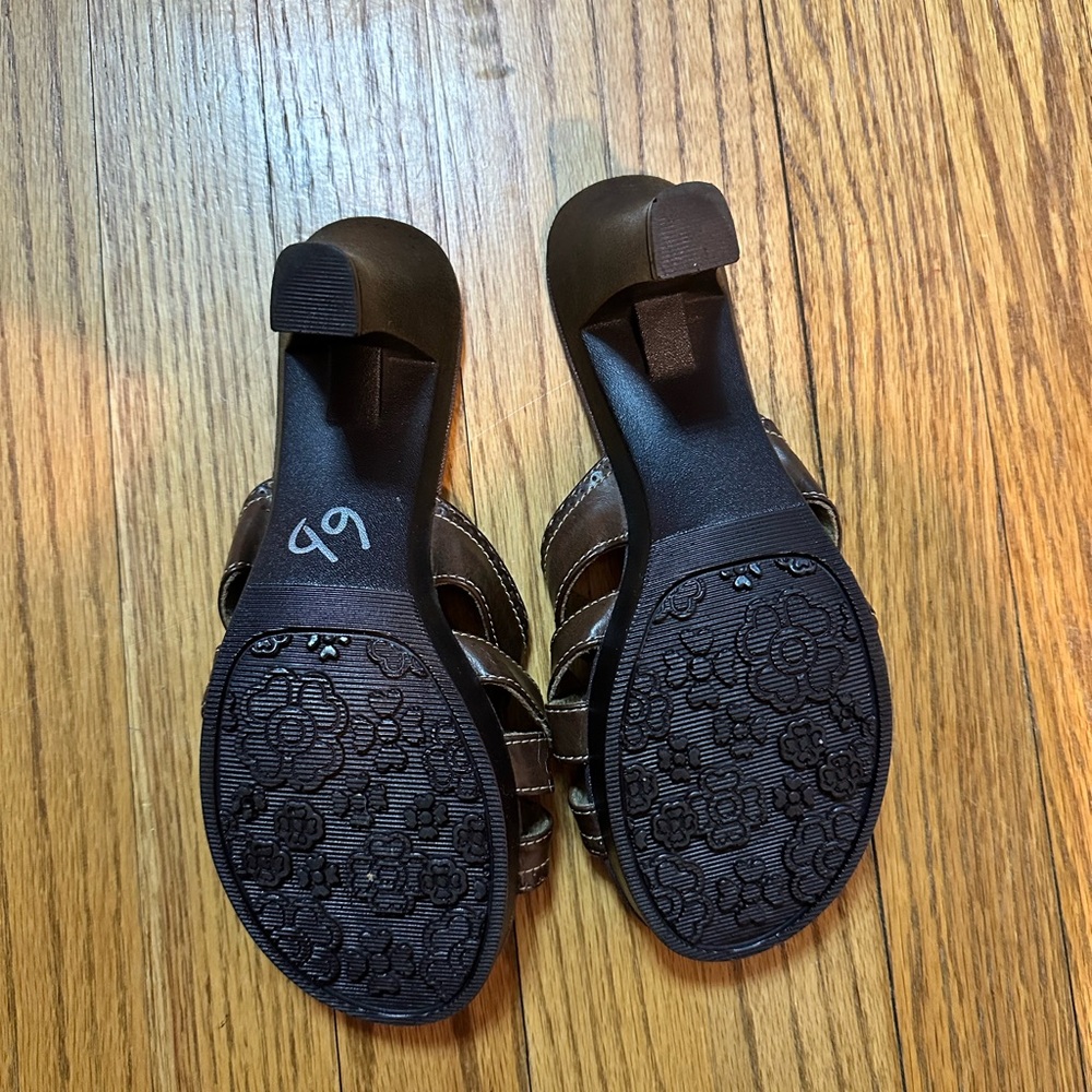 Y2K - 1990s Vintage Mudd Womens Heel Sandal - Picture 4 of 5